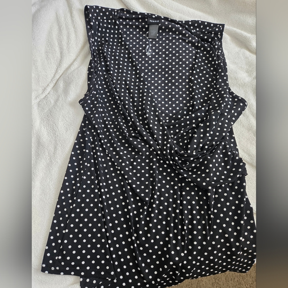 Torrid V Neck Wrap Top 3x